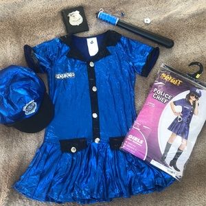 Girls Police Chief Costume